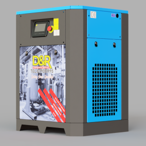 Alternative view of 15KW VSD Screw Compressor
