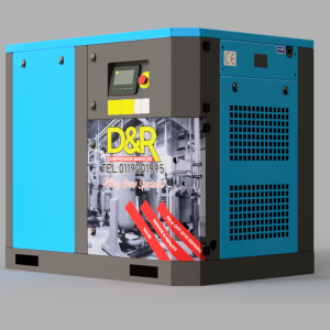 Alternative view of 45KW VSD Screw Compressor